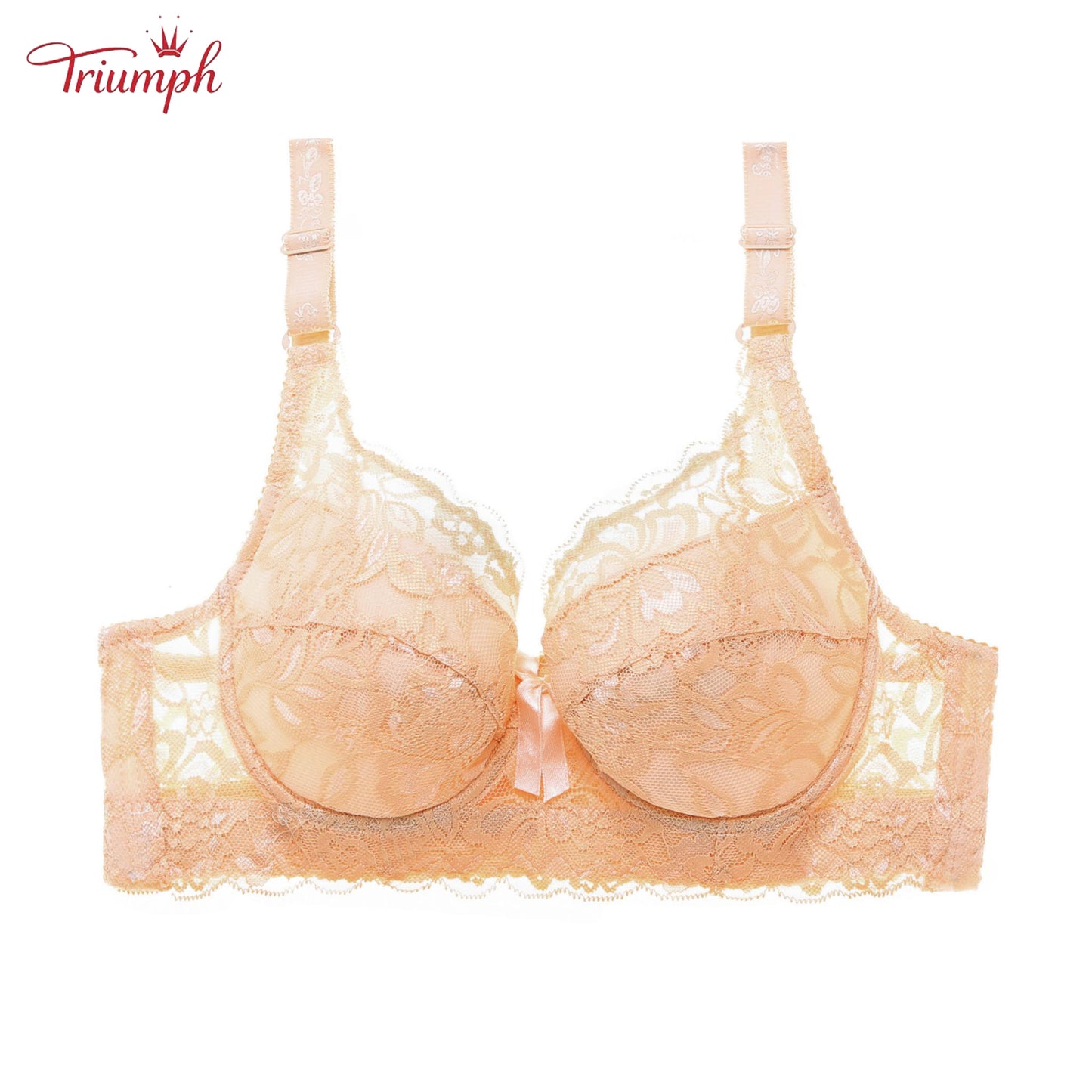 Triumph - Ingyenes Kiszállítás,3 Csomagos Csipkés Push-Up Melltartó,Kényelmes és Légáteresztő