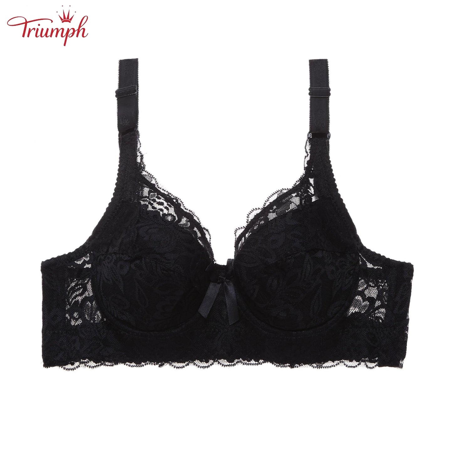 Triumph - Ingyenes Kiszállítás,3 Csomagos Csipkés Push-Up Melltartó,Kényelmes és Légáteresztő