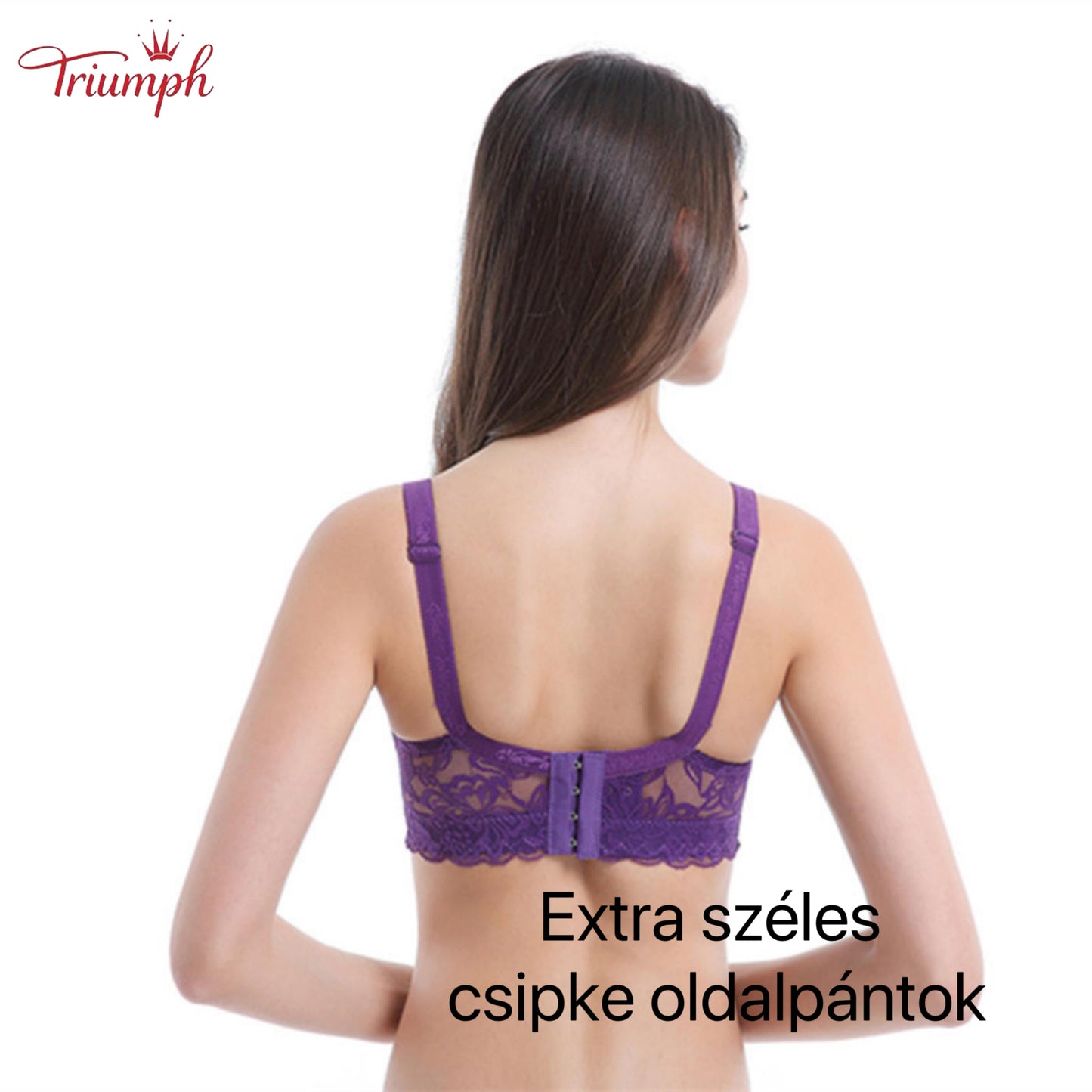 Triumph - Ingyenes Kiszállítás,3 Csomagos Csipkés Push-Up Melltartó,Kényelmes és Légáteresztő