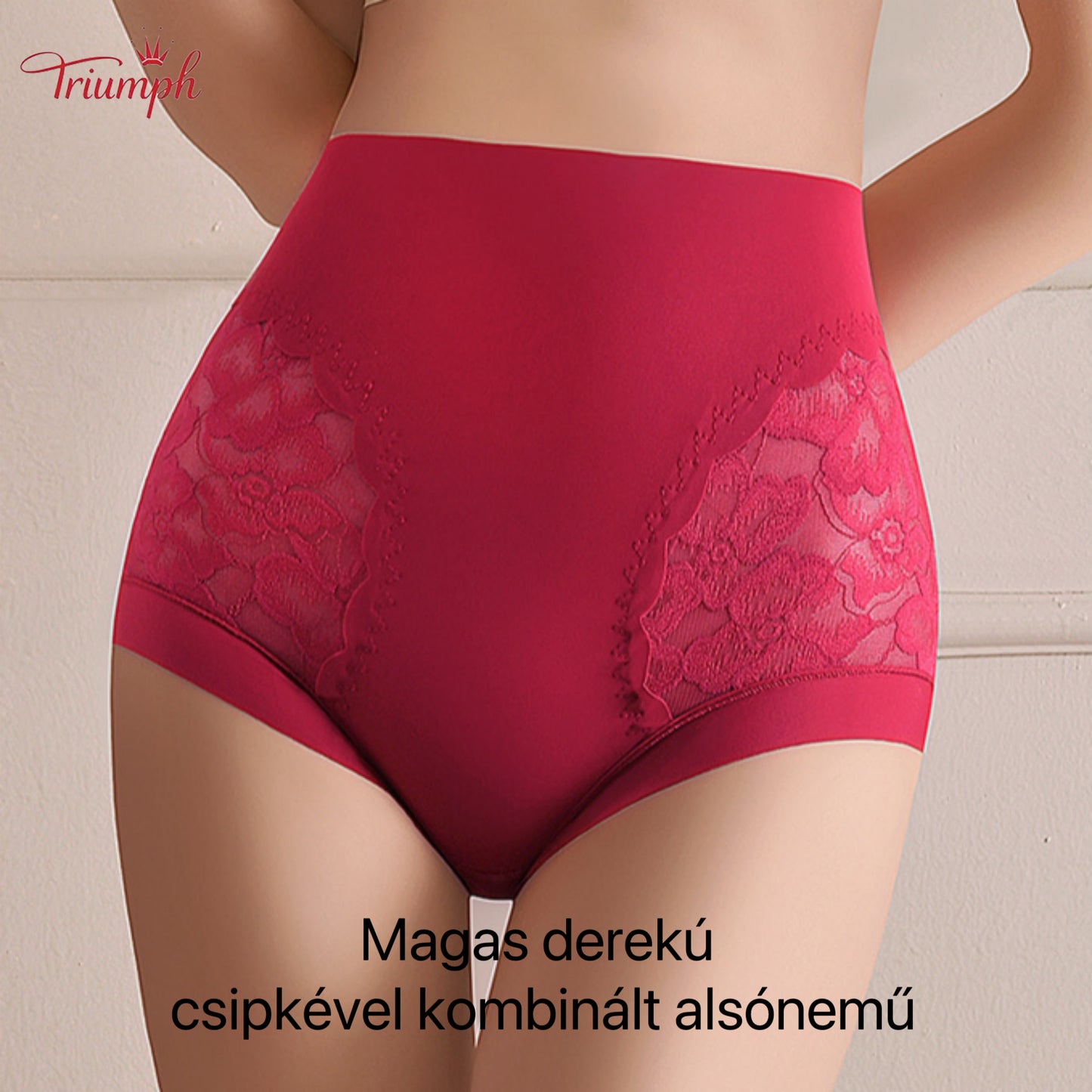 Triumph - Ingyenes Szállítás. 4 db-os Szett. Kiváló Minőségű Csipke, Magas Derekú Bugyi