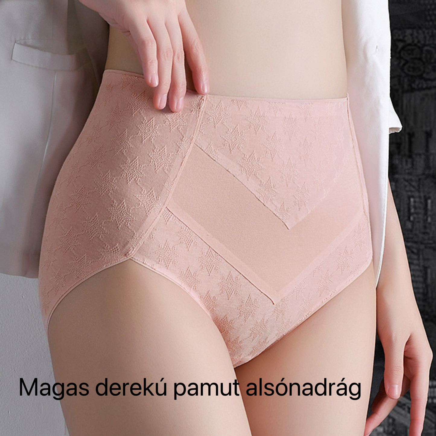 Triumph - 4 Csomag Prémium Pamut, Magas Derekú Alsónadrág Aranyos Csillagmintával, Ingyenes Szállítás