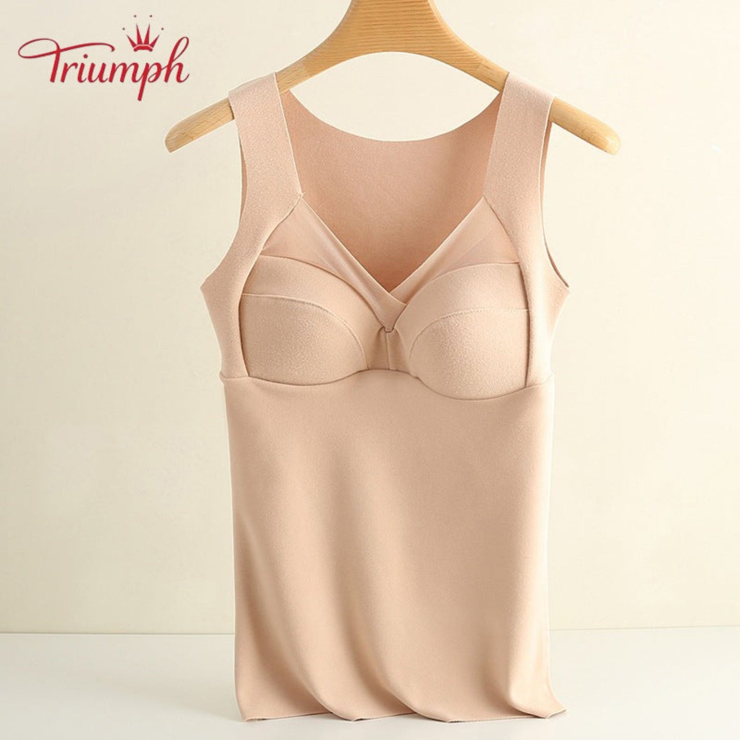 Triumph – 3 Csomagos Termál Fehérnemű, Plusz Bársony, Melegen Tart, Szuper Rugalmas, Mellkaspárnával