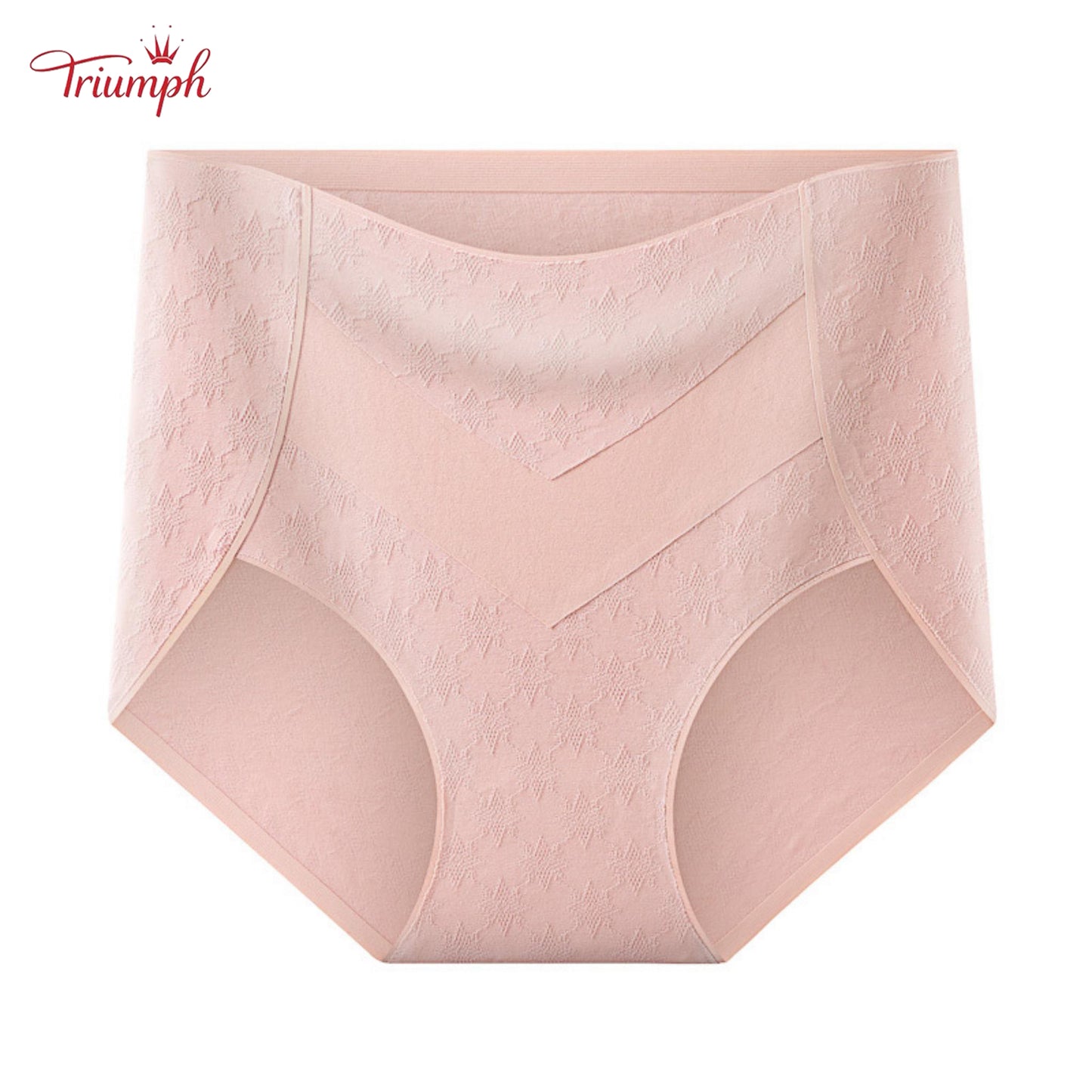 Triumph - 4 Csomag Prémium Pamut, Magas Derekú Alsónadrág Aranyos Csillagmintával, Ingyenes Szállítás