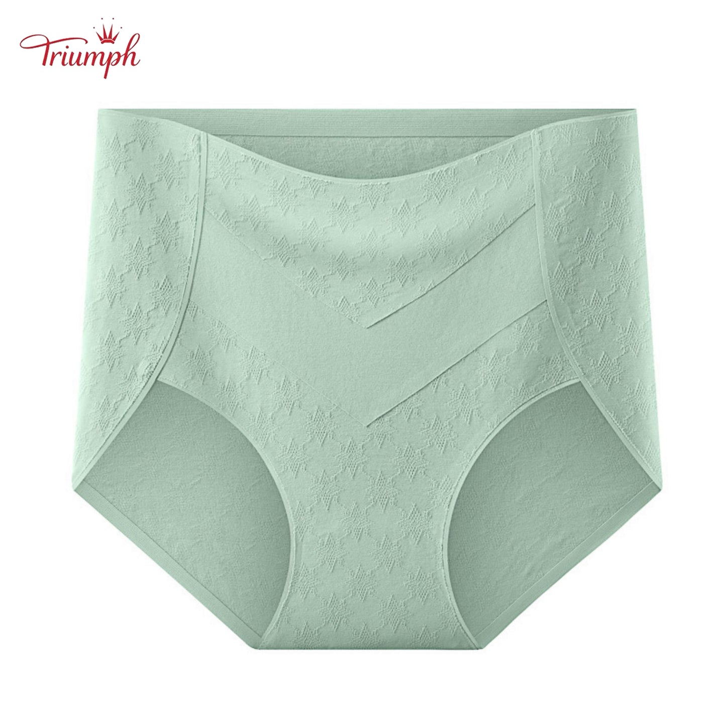 Triumph - 4 Csomag Prémium Pamut, Magas Derekú Alsónadrág Aranyos Csillagmintával, Ingyenes Szállítás