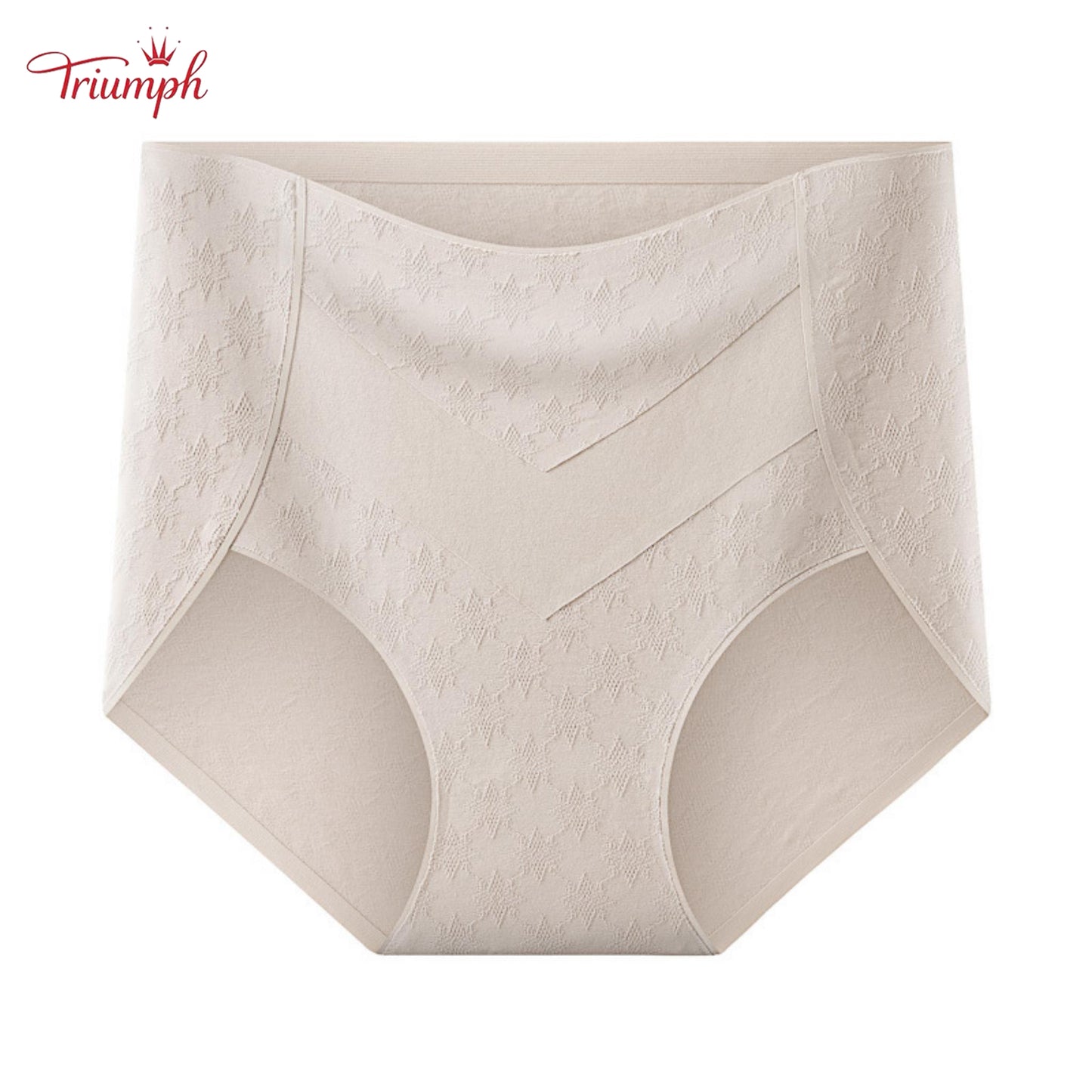 Triumph - 4 Csomag Prémium Pamut, Magas Derekú Alsónadrág Aranyos Csillagmintával, Ingyenes Szállítás