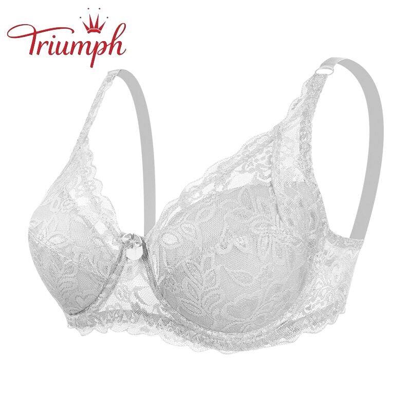 Triumph - Ingyenes Kiszállítás,Melltartó 3 Csomag, Triumph új Szexi, Nagyméretű Csipkés Push Up Melltartó