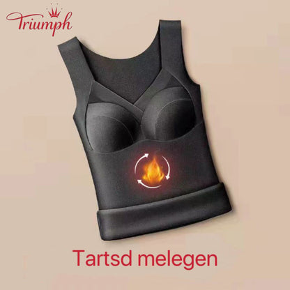 Triumph – 3 Csomagos Termál Fehérnemű, Plusz Bársony, Melegen Tart, Szuper Rugalmas, Mellkaspárnával