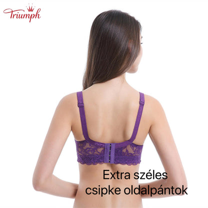 Triumph - Ingyenes Kiszállítás，3 Csomagos Csipkés Push-Up Melltartó，Kényelmes és Légáteresztő