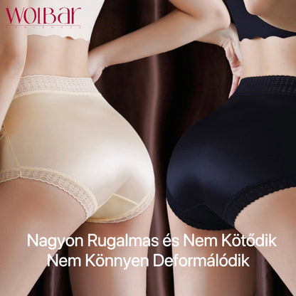 WolBar Női Csipke Bugyi - 4 Darabos Szett，Pamut Bélés，45-90 kg és Felette