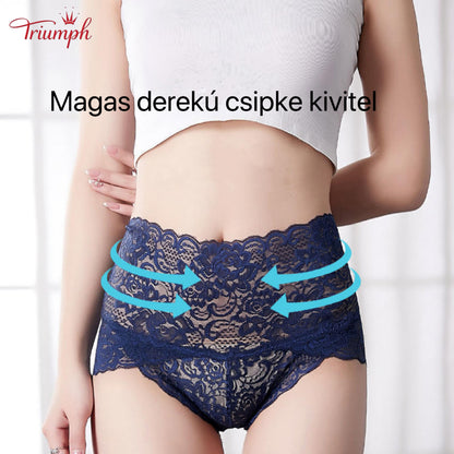 Triumph - 4 Csomagos Szexi Csipkebugyi，Ingyenes Kiszállítás，Népszerű Csipke，Luxus，Alkalmas 40-110 kg