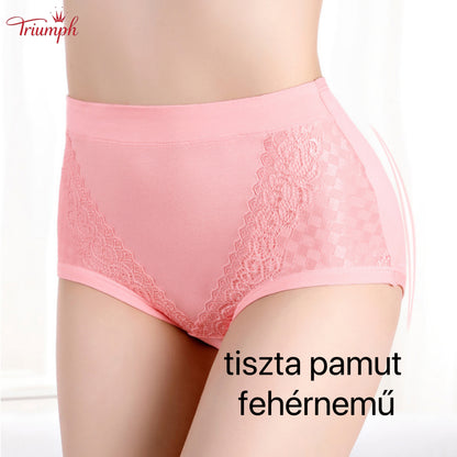 Triumph – 4 db Pamut Alsónemű Készlet, Ingyenes Kiszállítás, Hasszabályozás, Fenékemelés, Nagy Nyújtás