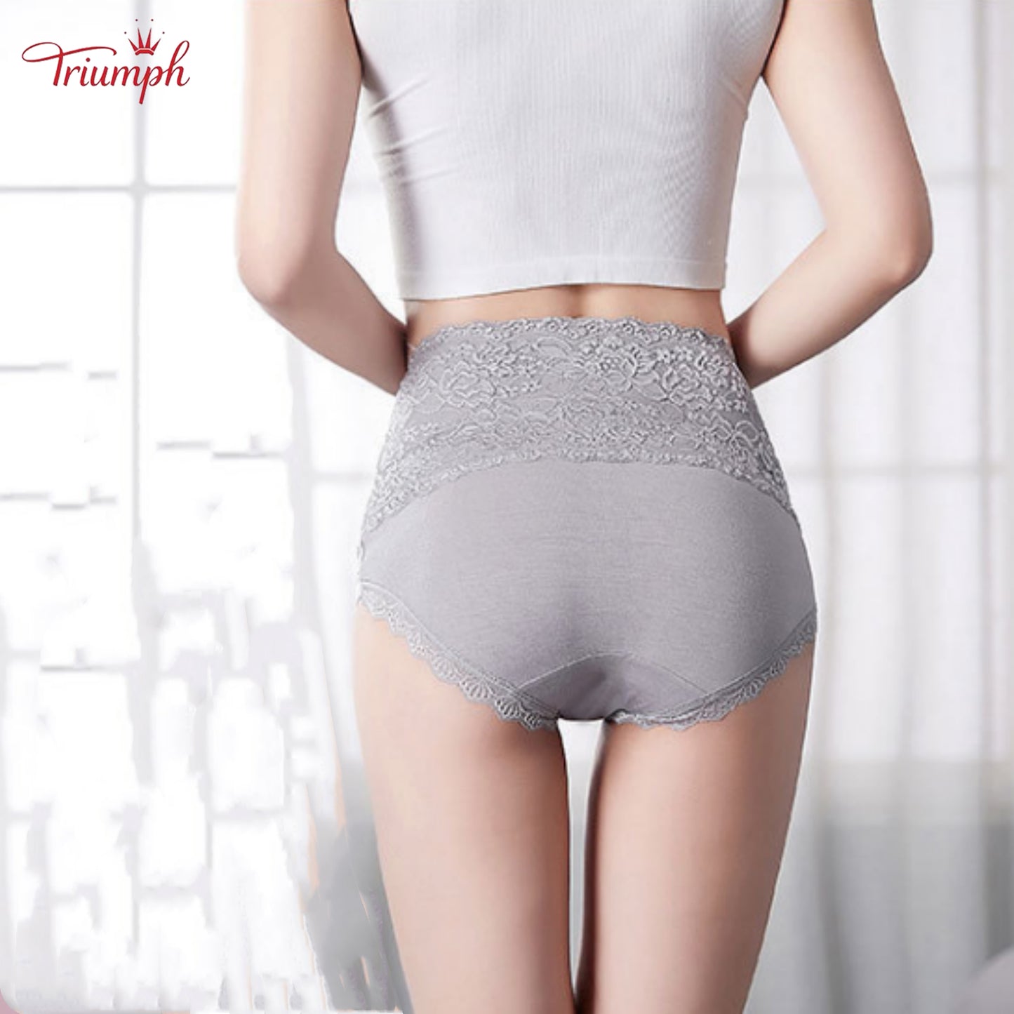 Triumph - Ingyenes Szállítás. Kiváló Minőségű Csipkebugyi, 4 db. Kényelmes és Puha