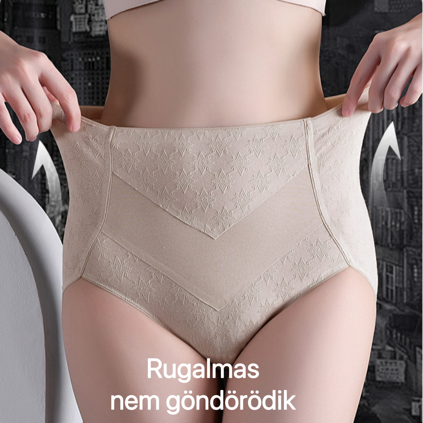 Triumph - 4 Csomag Prémium Pamut, Magas Derekú Alsónadrág Aranyos Csillagmintával, Ingyenes Szállítás