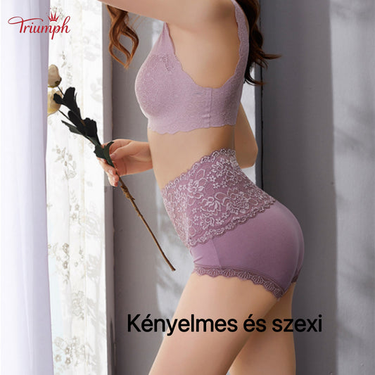 Triumph - Ingyenes Szállítás. Kiváló Minőségű Csipkebugyi, 4 db. Kényelmes és Puha