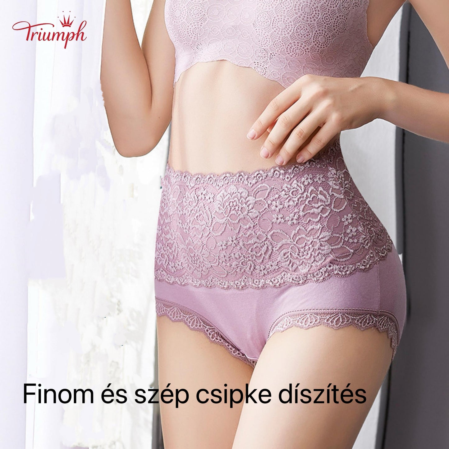 Triumph - Ingyenes Szállítás. Kiváló Minőségű Csipkebugyi, 4 db. Kényelmes és Puha