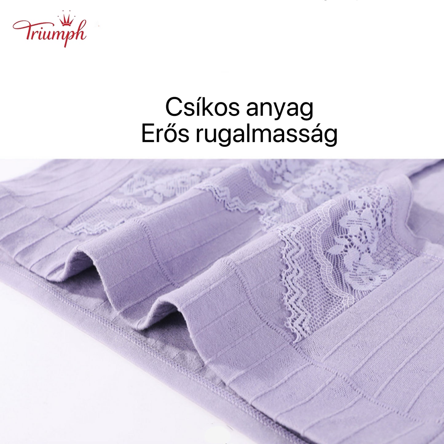 Triumph - 4 db-os Pamut Bugyiszett, Ingyenes Szállítással, Csíkos, Puha