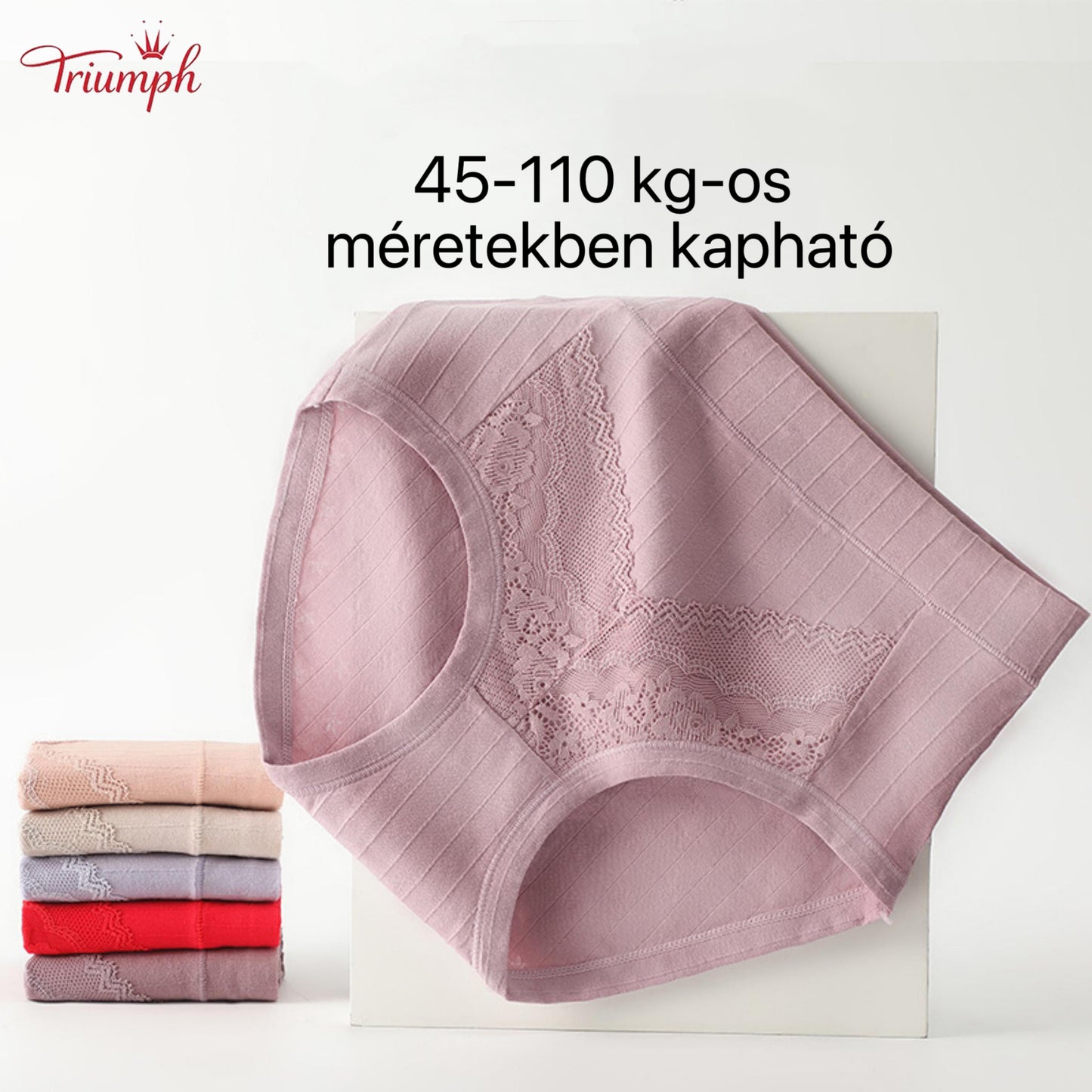 Triumph - 4 db-os Pamut Bugyiszett, Ingyenes Szállítással, Csíkos, Puha