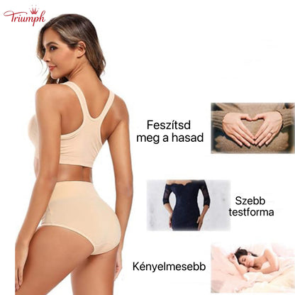 Triumph – 4 db Pamut Alsónemű Készlet, Ingyenes Kiszállítás, Hasszabályozás, Fenékemelés