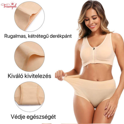 Triumph – 4 db Pamut Alsónemű Készlet, Ingyenes Kiszállítás, Hasszabályozás, Fenékemelés