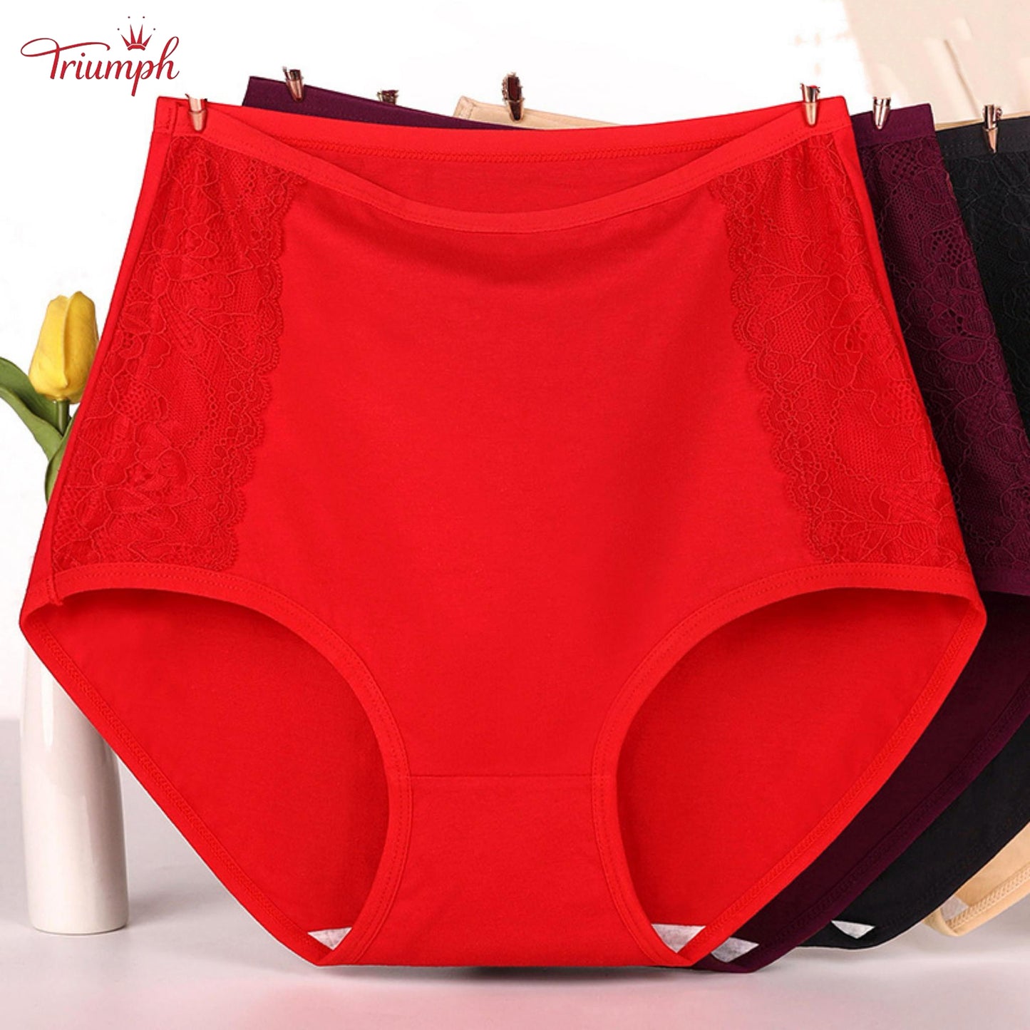 Triumph – 4 db-os Pamut Alsó Magas Derekú ,Ingyenes Kiszállítás, Hasszabályozás, Fenékemelés