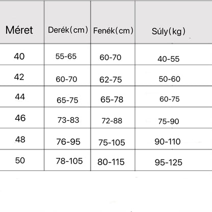 Triumph – 4 db-os Pamut Alsó Magas Derekú ,Ingyenes Kiszállítás, Hasszabályozás, Fenékemelés