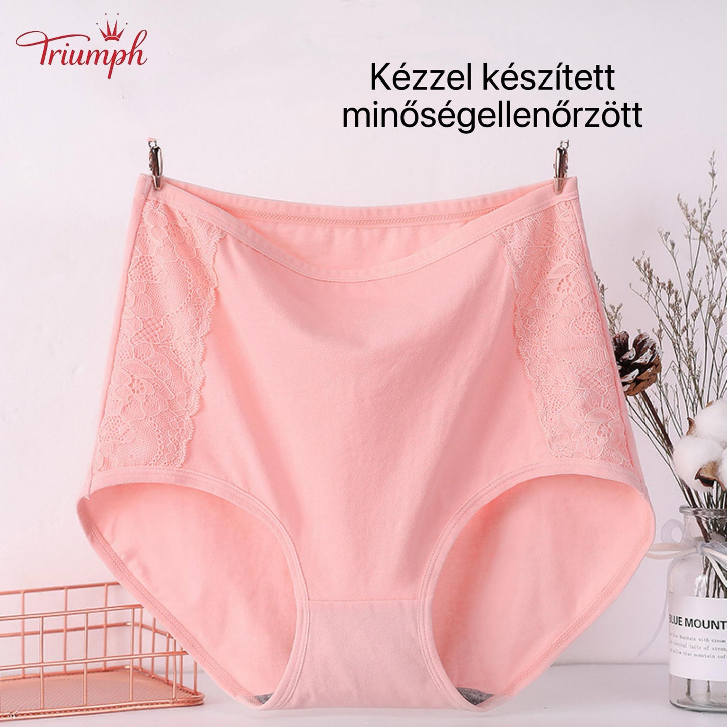 Triumph – 4 db-os Pamut Alsó Magas Derekú ,Ingyenes Kiszállítás, Hasszabályozás, Fenékemelés
