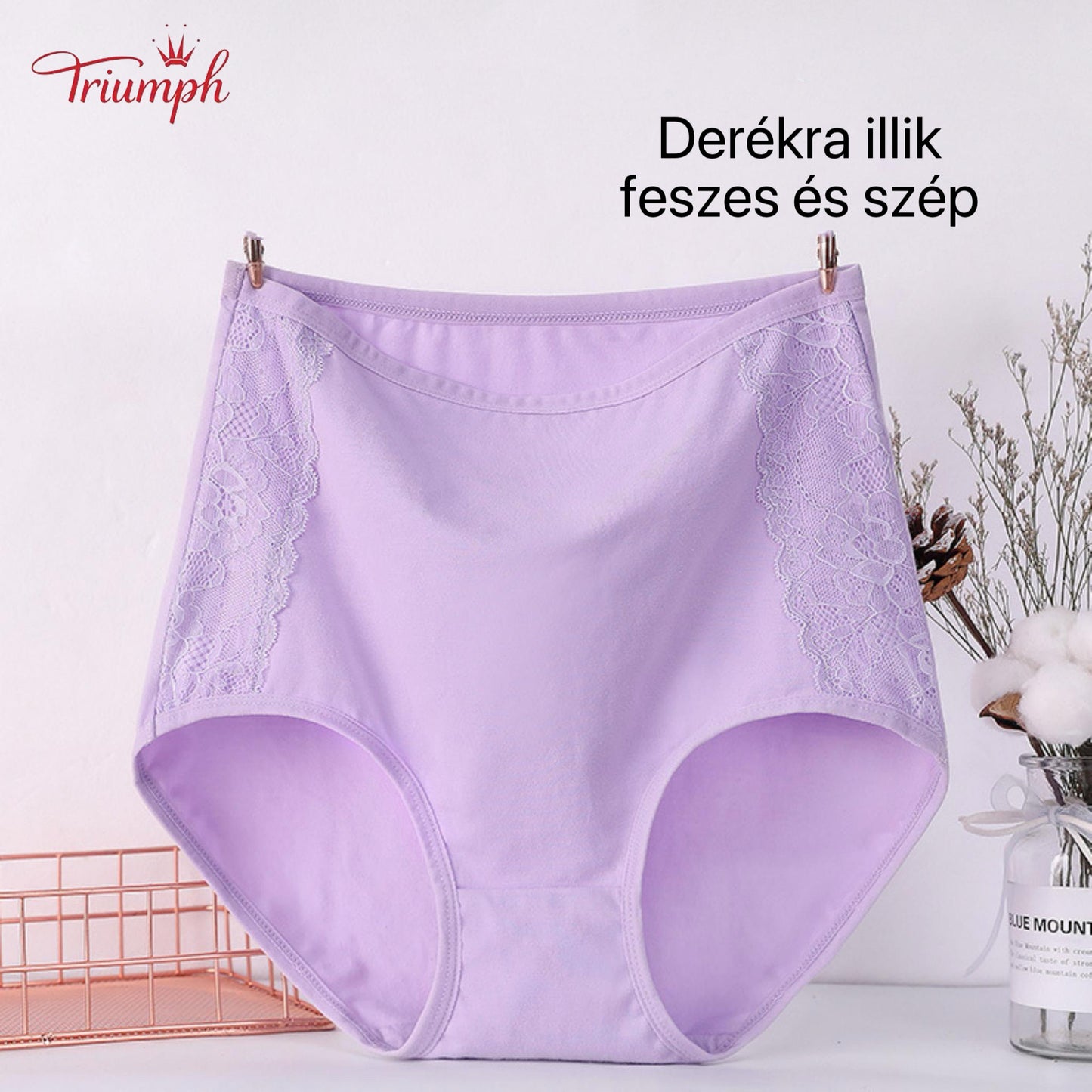Triumph – 4 db-os Pamut Alsó Magas Derekú ,Ingyenes Kiszállítás, Hasszabályozás, Fenékemelés