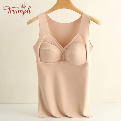 Triumph – 3 Csomagos Termál Fehérnemű, Plusz Bársony, Melegen Tart, Szuper Rugalmas, Mellkaspárnával