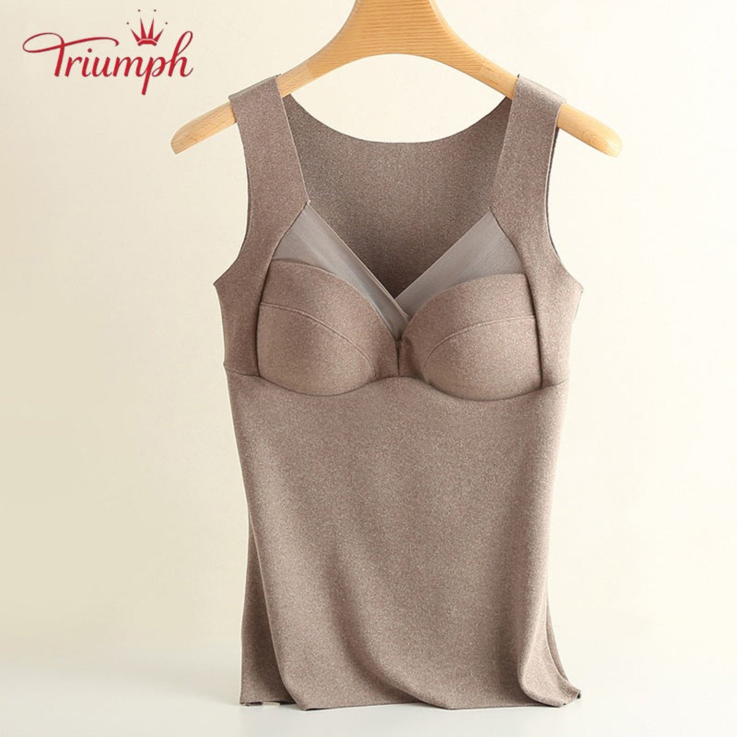 Triumph – 3 Csomagos Termál Fehérnemű, Plusz Bársony, Melegen Tart, Szuper Rugalmas, Mellkaspárnával