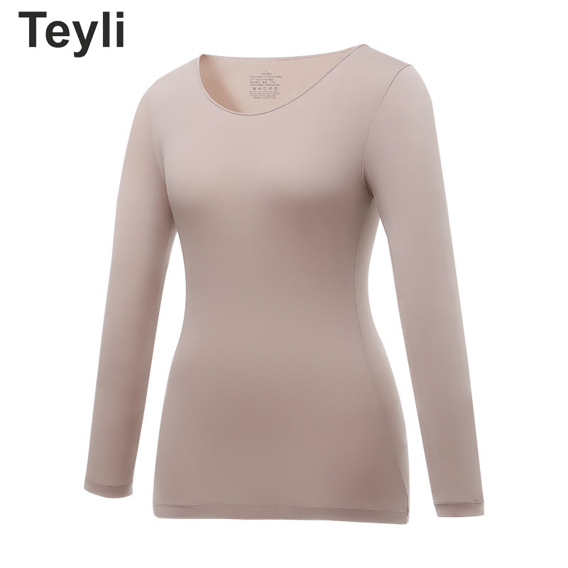 Teyli - 3-as Készlet Őszi-téli Termo Fehérnemű，Hialuronsavat Tartalmaz a Bőrszépítés érdekében，Rendkívül Elasztikus, Könnyű, Tudományos és Műszaki Termo Fehérnemű