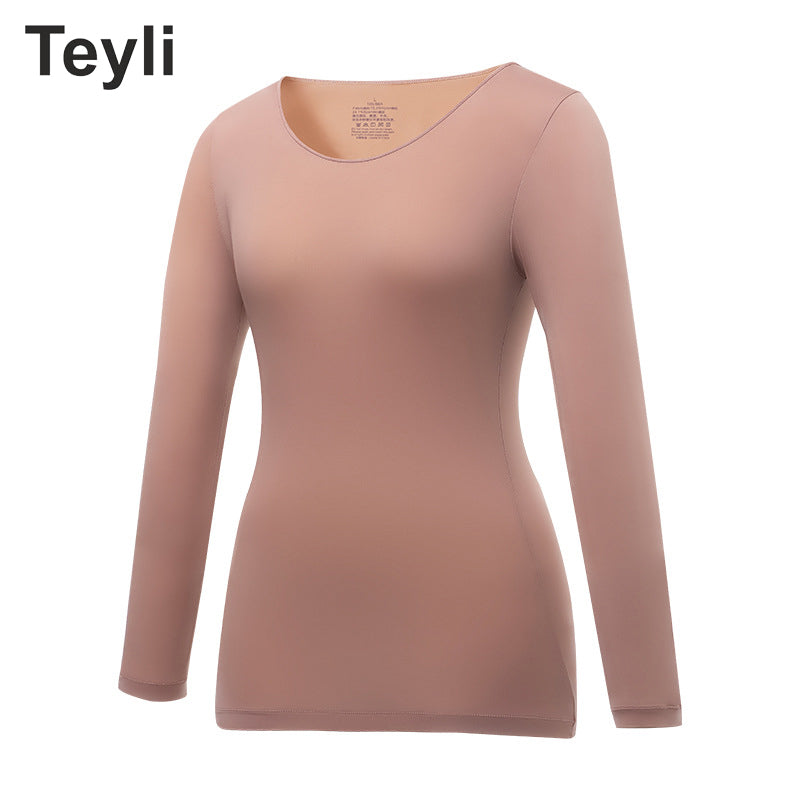 Teyli - 3-as Készlet Őszi-téli Termo Fehérnemű，Hialuronsavat Tartalmaz a Bőrszépítés érdekében，Rendkívül Elasztikus, Könnyű, Tudományos és Műszaki Termo Fehérnemű