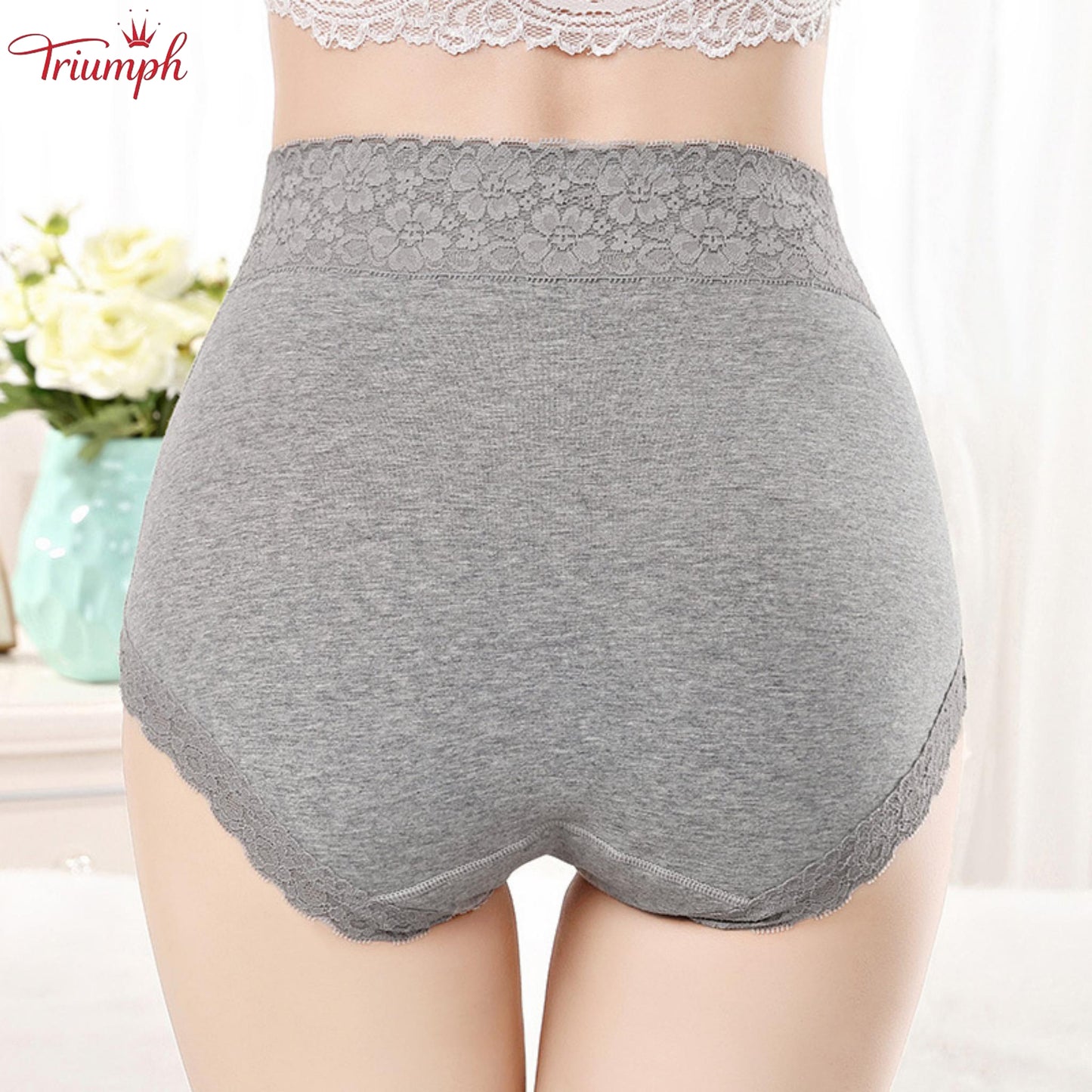Triumph - 4 Csomagos Csipkebugyi，Alkalmas 40-90 kg-ig