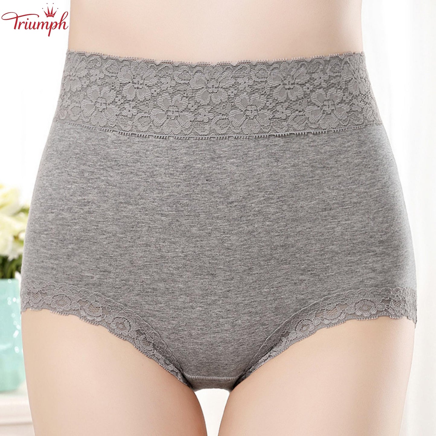 Triumph - 4 Csomagos Csipkebugyi，Alkalmas 40-90 kg-ig