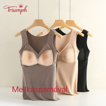 Triumph – 3 Csomagos Termál Fehérnemű, Plusz Bársony, Melegen Tart, Szuper Rugalmas, Mellkaspárnával