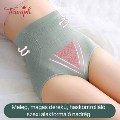 "Triumph" 5 Csomagos Thermal Tummy Shaper női Alsónadrág, Ultra Firm Mid Rise Alsónadrág