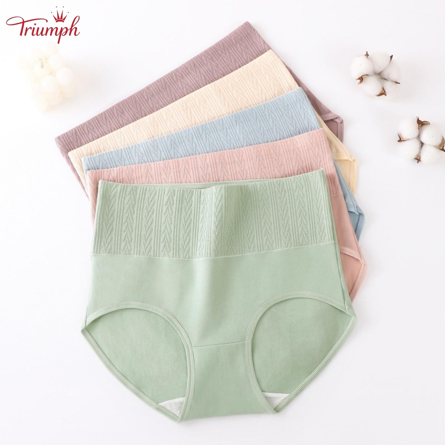 Triumph - 4 Csomagos Pamut Alsónemű, Hasformáló, Több Színben, Ingyenes Szállítással