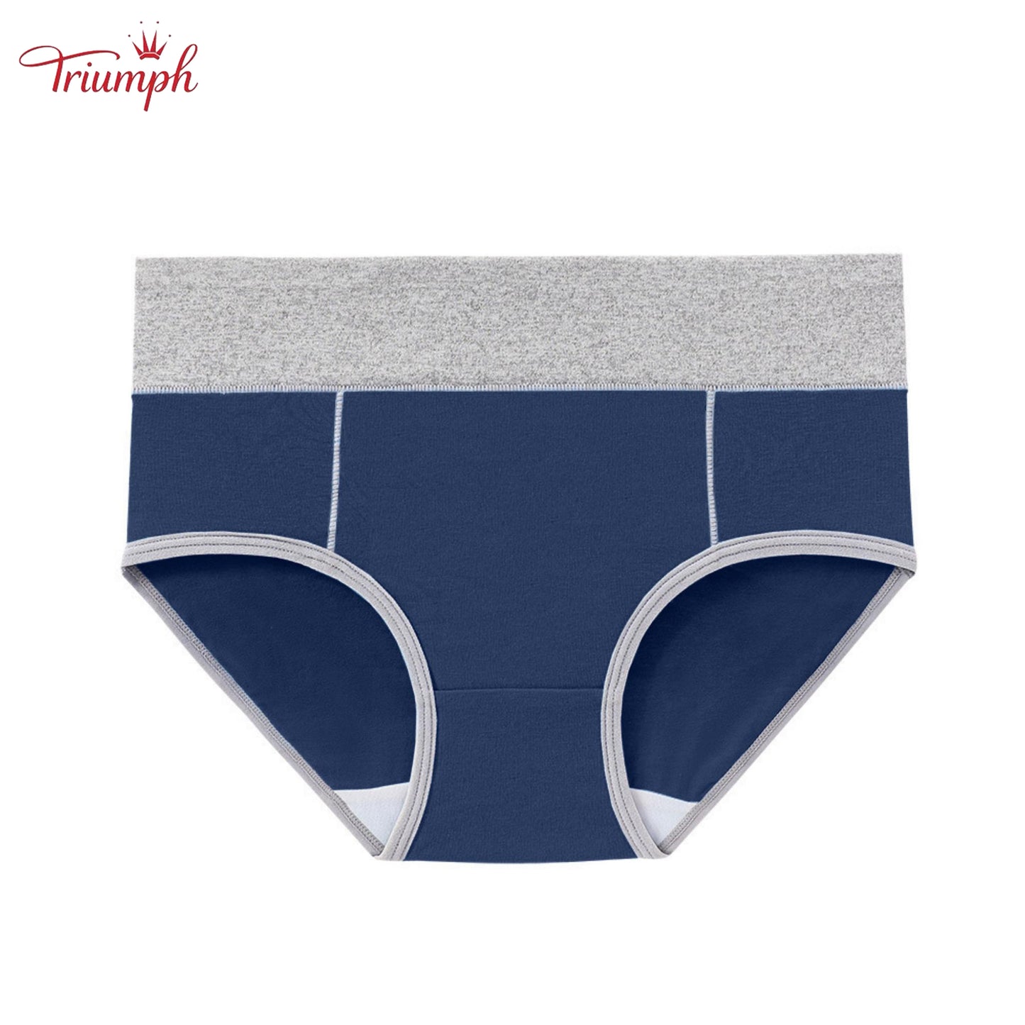 Triumph -4 Részes Női Fehérnemű Szett，Magas Elasztikus Derékpánt，Alkalmas 40-110 KG