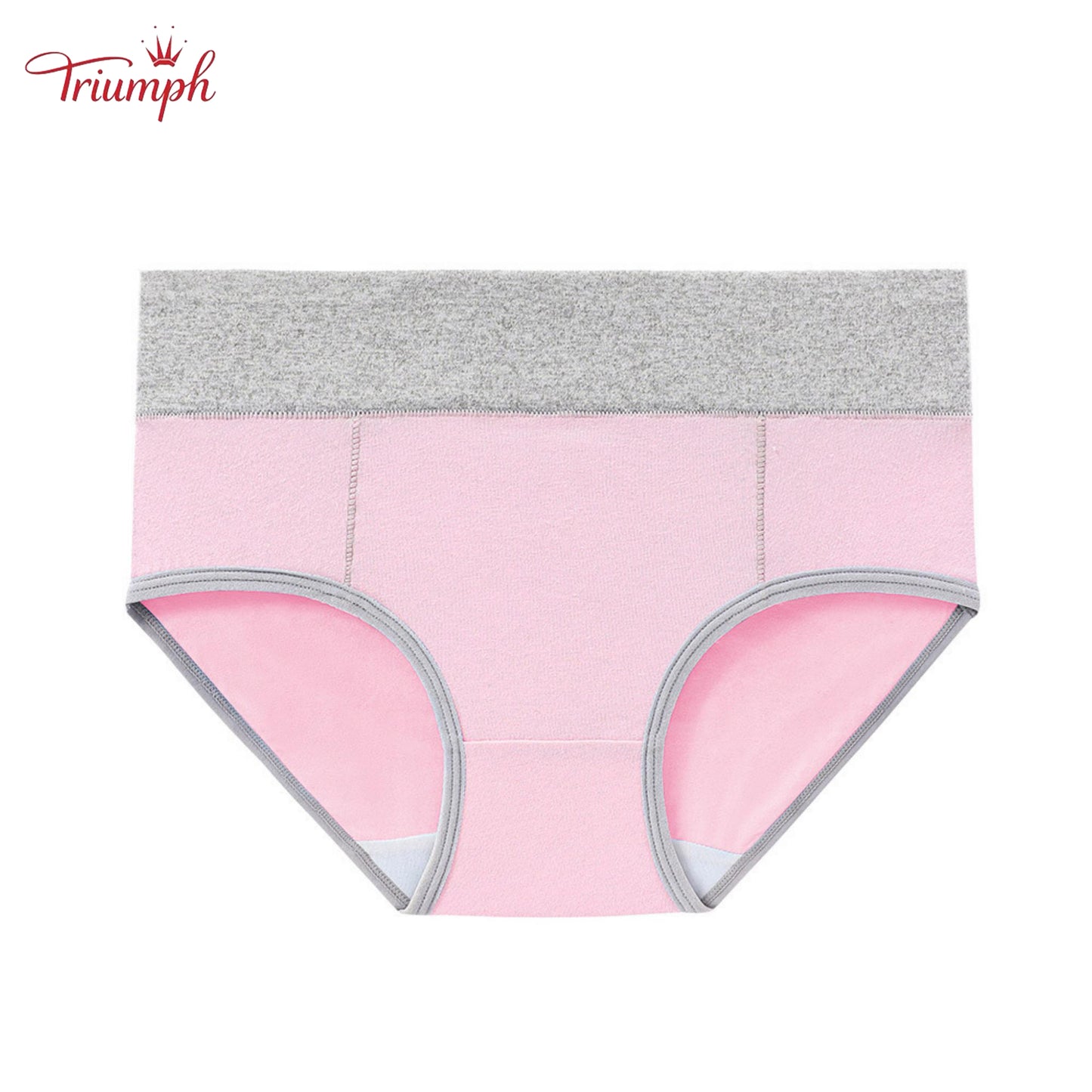 Triumph -4 Részes Női Fehérnemű Szett，Magas Elasztikus Derékpánt，Alkalmas 40-110 KG