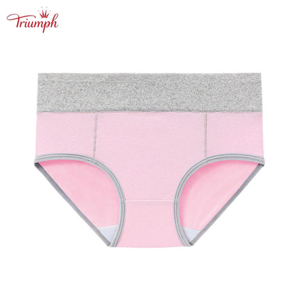 Triumph -4 Részes Női Fehérnemű Szett，Magas Elasztikus Derékpánt，Alkalmas 40-110 KG
