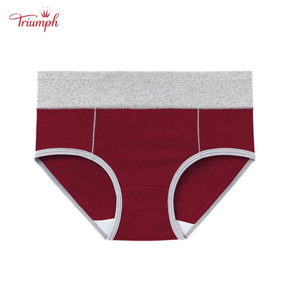 Triumph -4 Részes Női Fehérnemű Szett，Magas Elasztikus Derékpánt，Alkalmas 40-110 KG