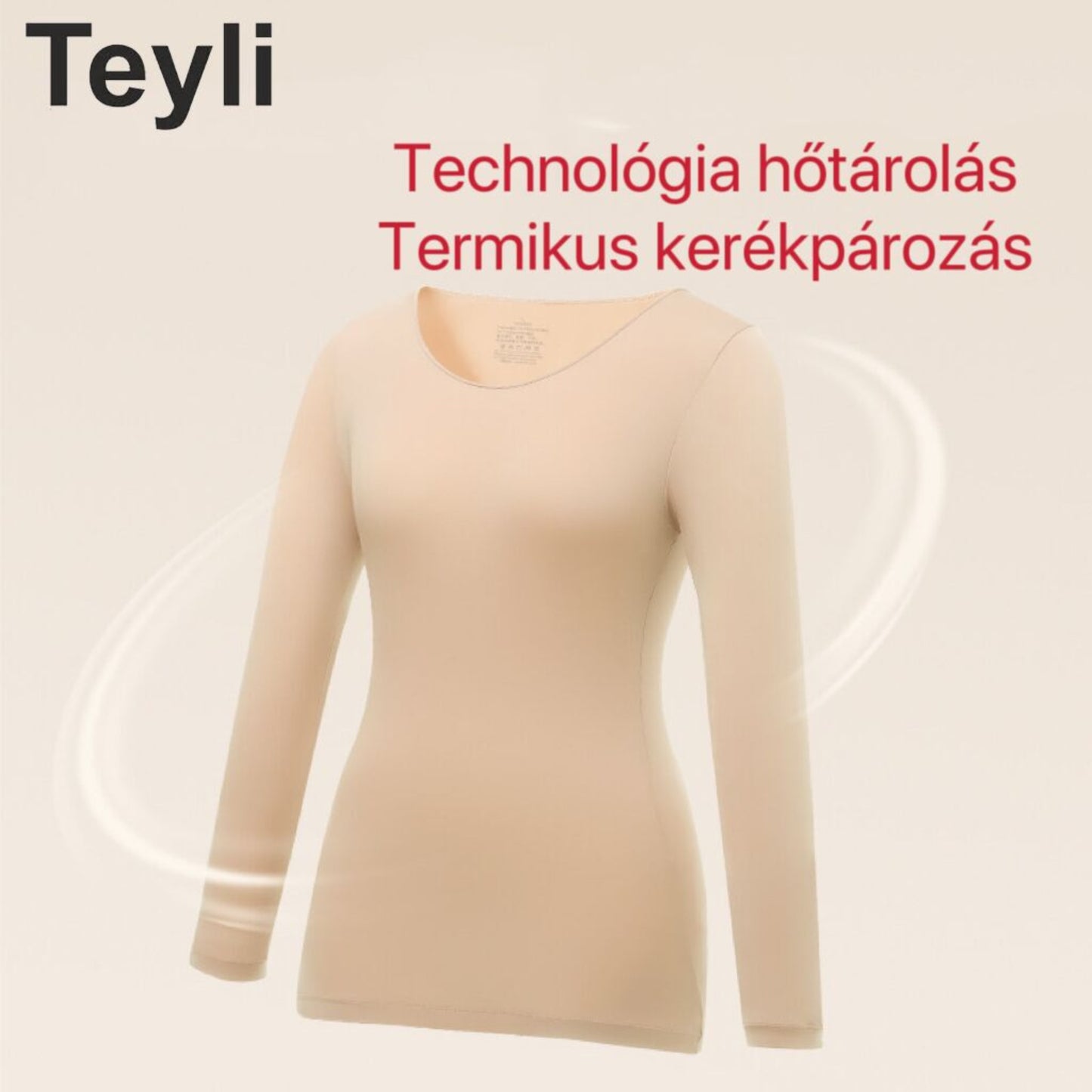 Teyli - 3-as Készlet Őszi-téli Termo Fehérnemű，Hialuronsavat Tartalmaz a Bőrszépítés érdekében，Rendkívül Elasztikus, Könnyű, Tudományos és Műszaki Termo Fehérnemű