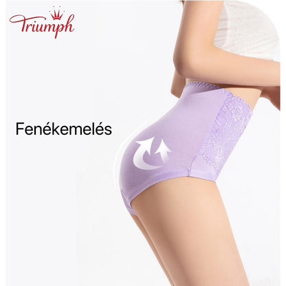 Triumph - 4 Csomagos Csipkebugyi,Ingyenes Kiszállítás,Húzza Meg a Hasát,Fenékemelés,Magas Elaszticitás