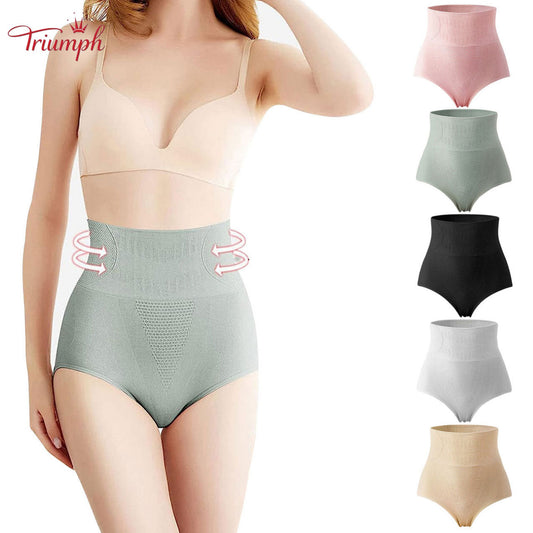 "Triumph" 5 Csomagos Thermal Tummy Shaper női Alsónadrág, Ultra Firm Mid Rise Alsónadrág